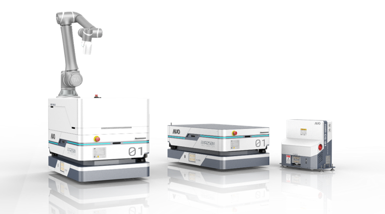 88858cc永利數位開發的自主式移動機器人（AMR250M），搭配全向輪並結合AI演算法、2D LiDAR、3D攝影機等技術，協助客戶實現產線全自動化